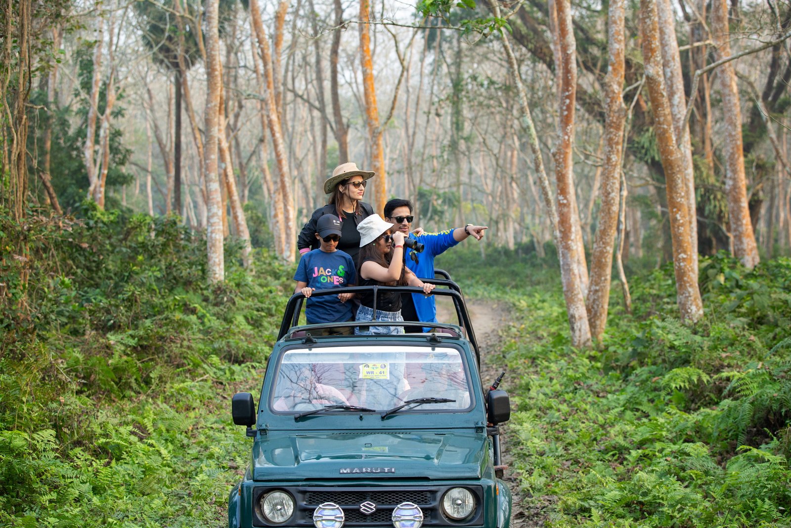Jeep Safari to Kaziranga National Park